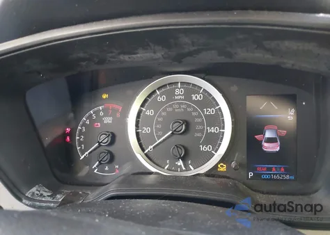 2021 Toyota Corolla Le z USA, uszkodzony, nr VIN 5YFEPMAE0MP185603